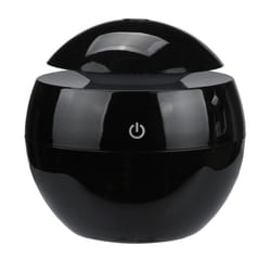 Portable Air Humidifier Ultrasonic USB Aroma Diffuser Black
