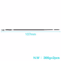 Golf Cart Brake Cable for ClubCar (2000-) Driver and Passenger Side