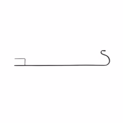 Shepherd Hooks Rust Garden Stake Metal Stand 80.5X10X1cm