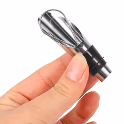 Stainless Steel Wine Stopper Pourer Metal Drain Bar Home Wine Set