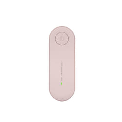 Plug in Air Purifier for Home Cleaner Mini Air Ionizer Pink US Plug