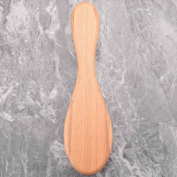 Wooden Handle Hairdressing Soft Fiber Brush Barber Neck Duster