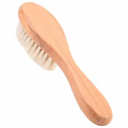Wooden Handle Hairdressing Soft Fiber Brush Barber Neck Duster