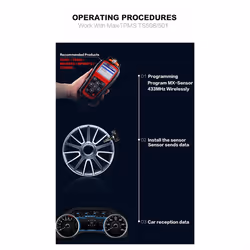 Car Programmable MX Sensor 433MHz 315MHZ 2 in 1 for