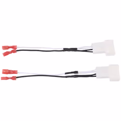 2Pcs Car Front Speaker Wire Harness Cable Adapter for