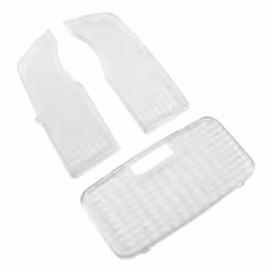 3Pcs Car Clear Interior Dome Light Cover for Prius 2010-2015