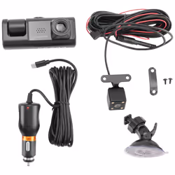 3 Camera Lens Car DVR 3-Channel Dash Cam HD 1080P Recorder