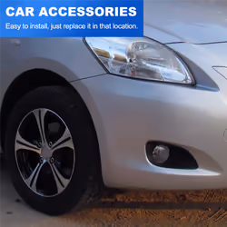 Front Fog Light Lamp Cover for Vios/ (XP90) 2007-2013