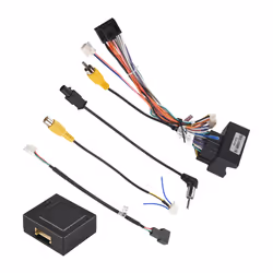 Stereo Audio 16 PIN Android Power Wiring Harness Adapter + Canbus Box