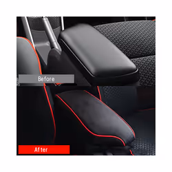 Car Center Console Lid Armrest Box Leather Protective Cover Cushion