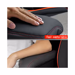 Car Center Console Lid Armrest Box Leather Protective Cover Cushion