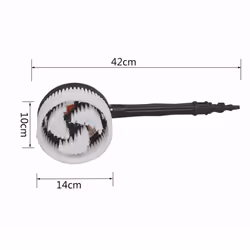 Rotary Round Brush for K2/K3/K4/K5/K6/K7,High Pressure Washer