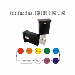 RGB Light Brightness for Car, Laptops, Keyboard Atmosphere Night Lamp
