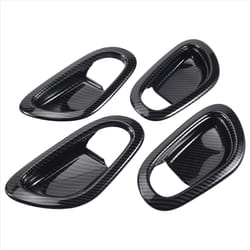 for Navara NP300 2016-2021 Carbon Fibre Car Door Handle Cover