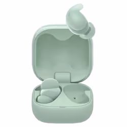 Sony LinkBuds Fit Green Earplug TWS Bluetooth Earphones for iPhone and Android