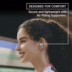Sony LinkBuds Fit Green Earplug TWS Bluetooth Earphones for iPhone and Android