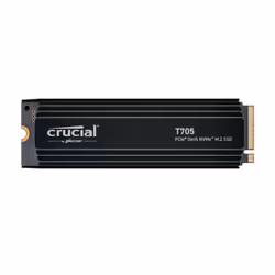Crucial T705 with Heatsink PCIe Gen5 NVMe M.2 SSD 1TB