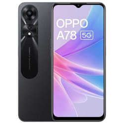OPPO A78 5G Dual SIM Smartphone - 8+256GB, Black