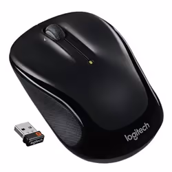 LOGITECH M325 Black Wireless USB 1000 DPI Office Mouse