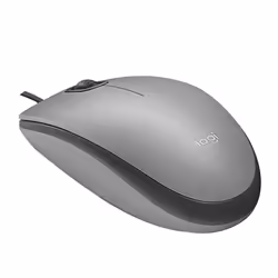 LOGITECH M111 gray wired USB 1000 DPI office mouse