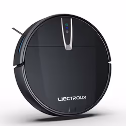 LIECTROUX V3S PRO Robot Vacuum: 4000Pa Suction, Smart Mapping, WiFi, Voice Control, Pet Hair