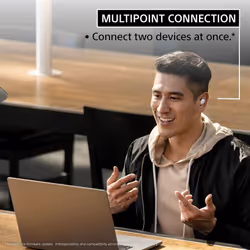 Sony LinkBuds S Black Earplug TWS Bluetooth Earphones for iPhone and Android