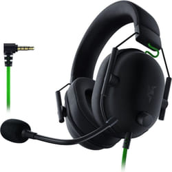 Game Earphones Razer BlackShark V2 X Gaming Headset: 7.1 Surround Sound - 50mm Drivers - Memory Foam Cushion- 3.5mm Audio Jack - Black