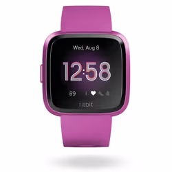 Smartwatch Fitbit Versa Lite dial purple 40mm strap silicone smartwatch