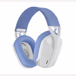 Gaming earphones LOGITECH G435 white head mounted Bluetooth earphones