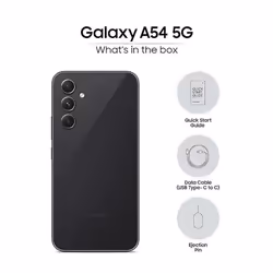 Smartphone Samsung Galaxy A54 A546B 5G Double SIM 8/128 GB - Black