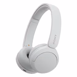 Sony WH-CH520 white Bluetooth headset suitable for iPhone and Android