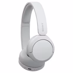 Sony WH-CH520 white Bluetooth headset suitable for iPhone and Android