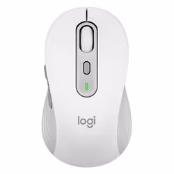 LOGITECH M750 L White Bluetooth USB 2000 DPI Gaming Mouse