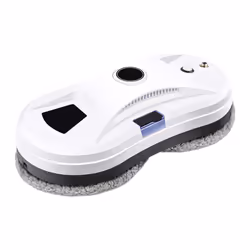 Liectroux YW610 Window Cleaner Robot, Ultrasonic Spray, AI Routing, Dual-disk Mopping, UPS Protection