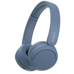 Sony WH-CH520 Blue Head mounted Bluetooth Earphones for iPhone and Android