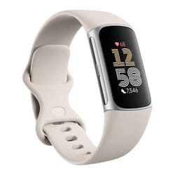 Smartwatch Fitbit Charge 6 dial silver 36mm strap rubber smartwatch