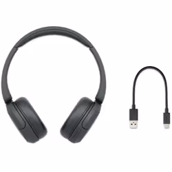 Sony WH-CH520 black Bluetooth headset suitable for iPhone and Android