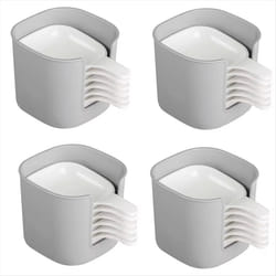 Dipping Plate Set with Storage Box Home Kitchen Seasoning Sauce Bowl
