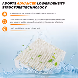 1043 Humidifier Wick Filters for Saver 800 8000 Series Humidifiers