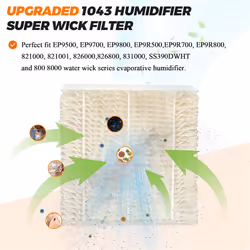 1043 Humidifier Wick Filters for Saver 800 8000 Series Humidifiers
