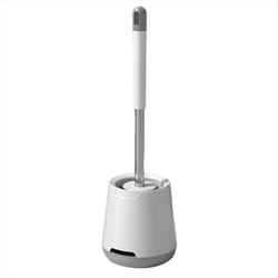 Toilet Brush and Holder Set Soft Bristle Toilet Scrubber Brush