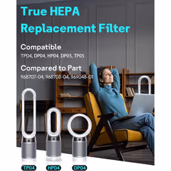 TP04 True Hepa Filter Replacement for TP04 HP04 DP04 TP05