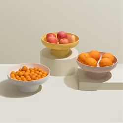 Fruit Storage Rack Removable Bottom Drainer Basket Candy Plate C