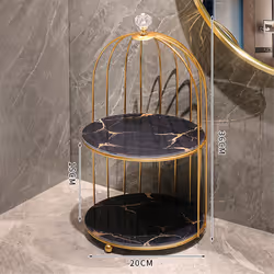 Bathroom Vanity Storage Organizer Desktop Cosmetic Holder C