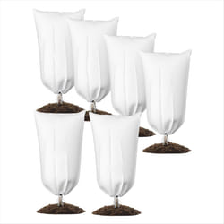 6pcs Outdoor Plant Protectors Plant Covers Freeze Protection,