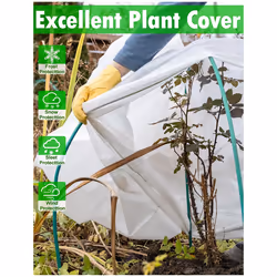 6pcs Outdoor Plant Protectors Plant Covers Freeze Protection,