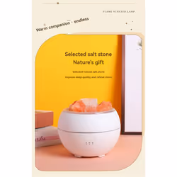 Salt Stone LED Light Humidifier USB Night Light Mist Air Humidifier