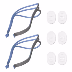 2 Pack Headgear for P10 Nasal Pillow CPAP Mask Straps