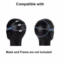 2 Pack Headgear for P10 Nasal Pillow CPAP Mask Straps