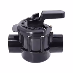 3-Way Diverter Valve with 1-1/2In ID&2In OD PVC Pipe Diverter Valve